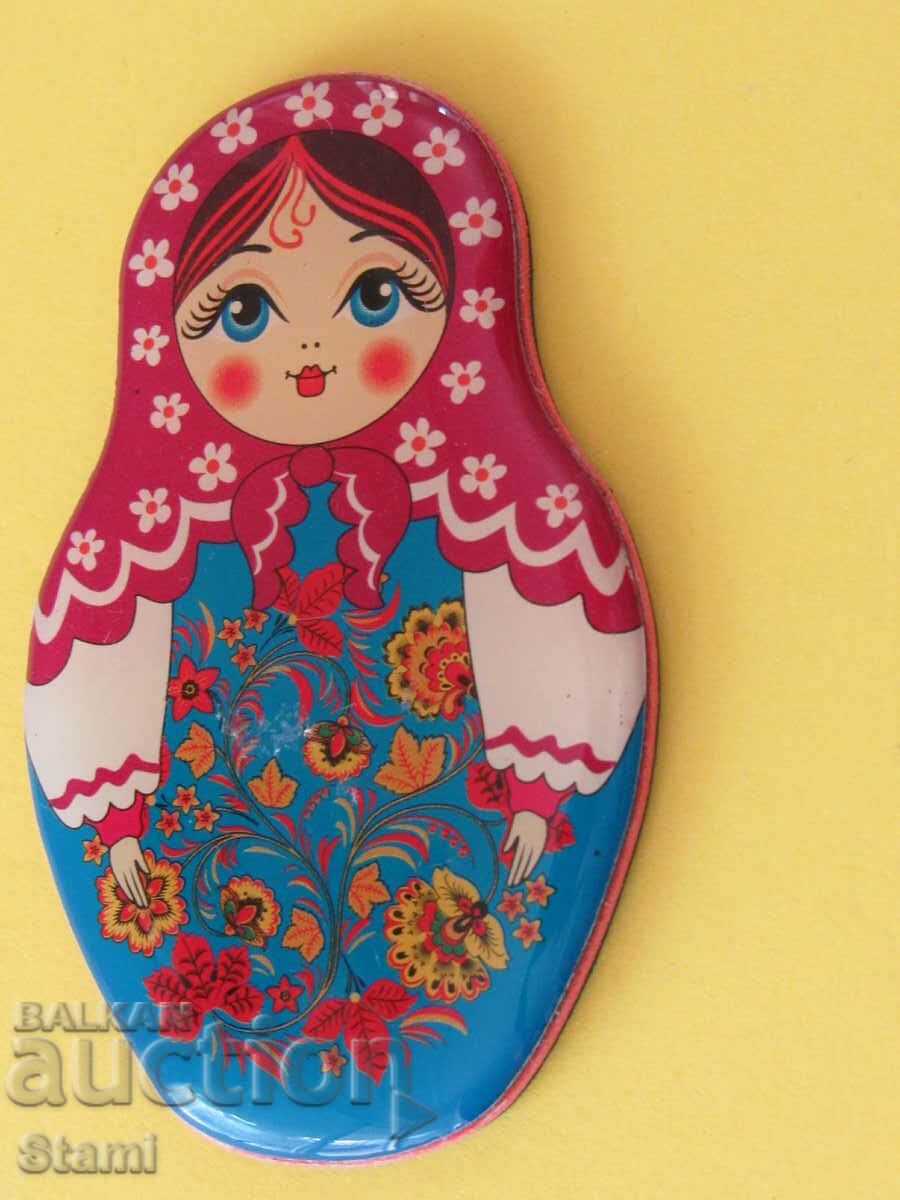 Authentic matryoshka magnet from Russia-series-2 with price 7.90 BGN | € 4.04 Authentic matryoshka magnet from Russia-series-2 with price 7.90 BGN | € 4.04