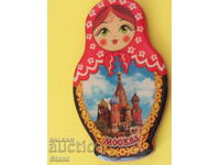 Authentic matryoshka magnet from Russia-series-2