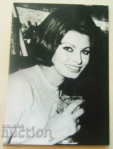 Photo card artists - Sophia Loren, Italy