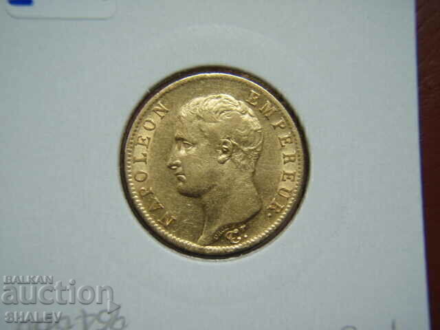 20 Francs 1806 A France - XF/AU (gold) - 6 20 Francs 1806 A France - XF/AU (gold) - 6