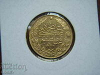 100 Piastres 1904 Turkey (1293 - year 31) Turkey- AU (gold)