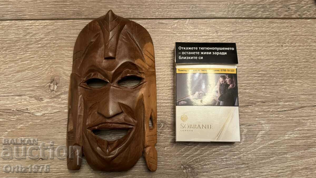 African small wooden mask, handmade. with price 35.00 BGN | € 17.90 African small wooden mask, handmade. with price 35.00 BGN | € 17.90
