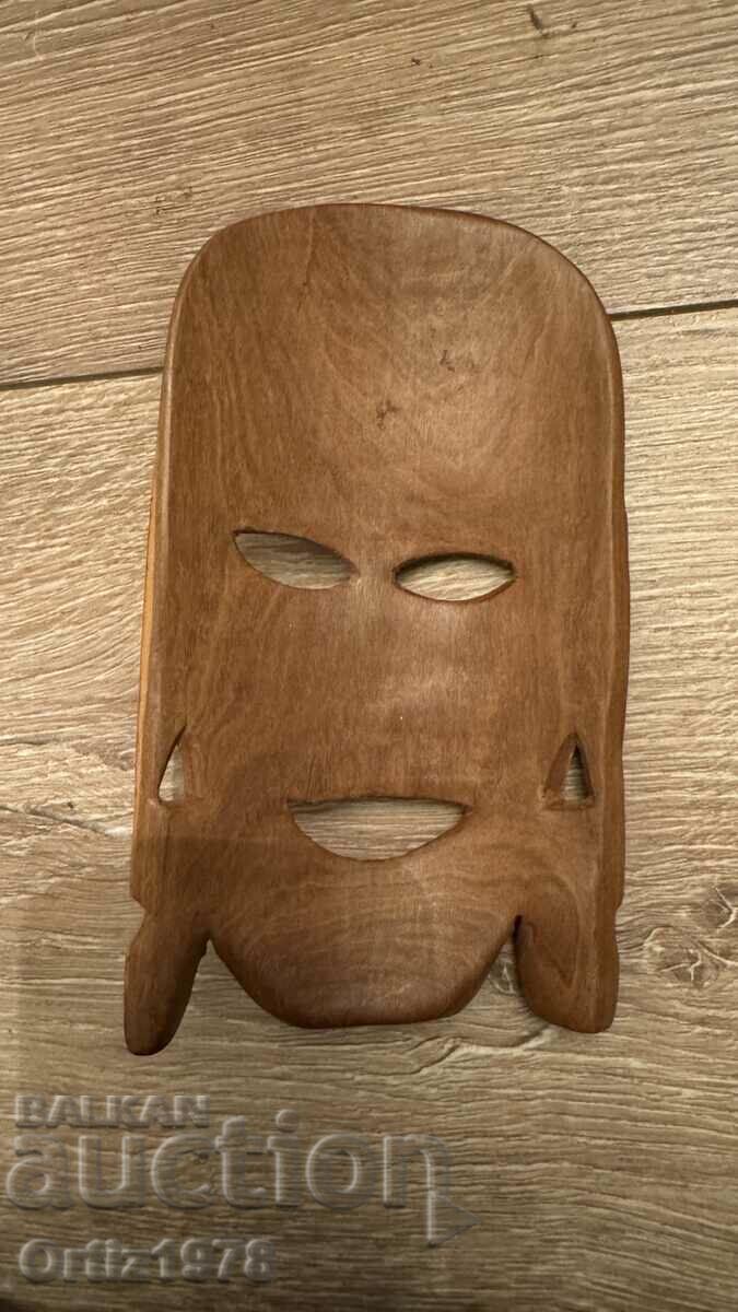 African small wooden mask, handmade. - 6 African small wooden mask, handmade. - 6