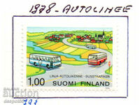 1978. Finlanda. Trafic cu autobuzul.