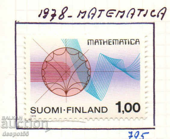 1978. Finlanda. Congresul Internațional de Matematică.