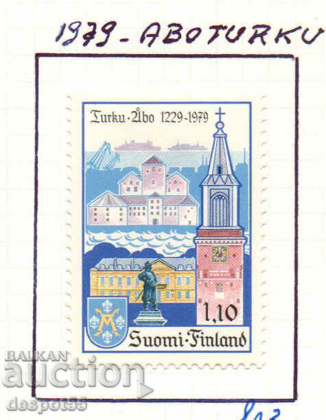 1979. Finland. The 750th anniversary of the city of Turun.