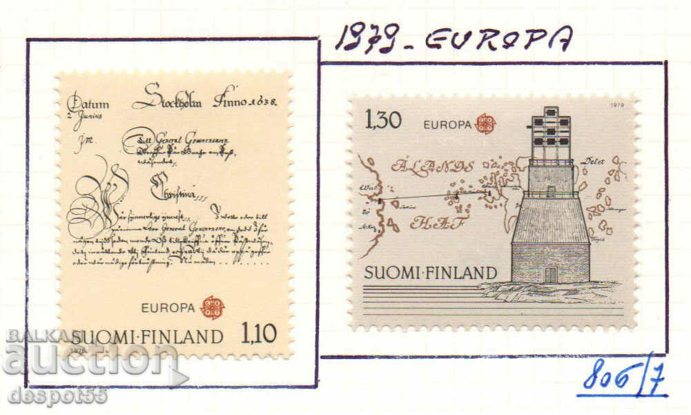 1979. Finland. EUROPE - Posts and Telecommunications.