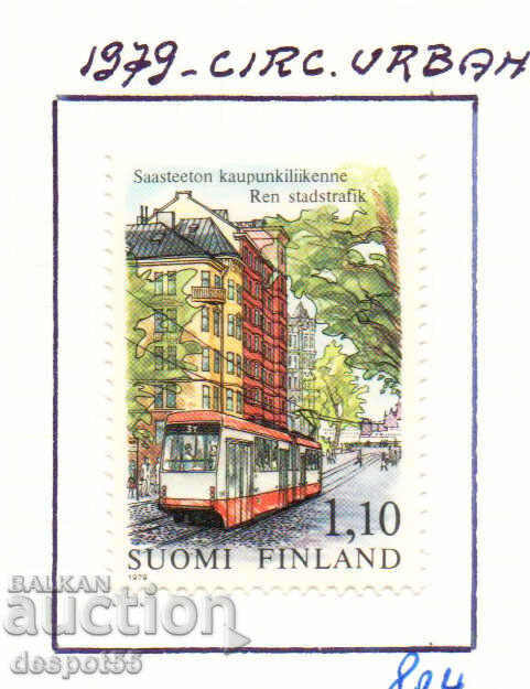 1979. Финландия. Опазване на околната среда - Трамвай.