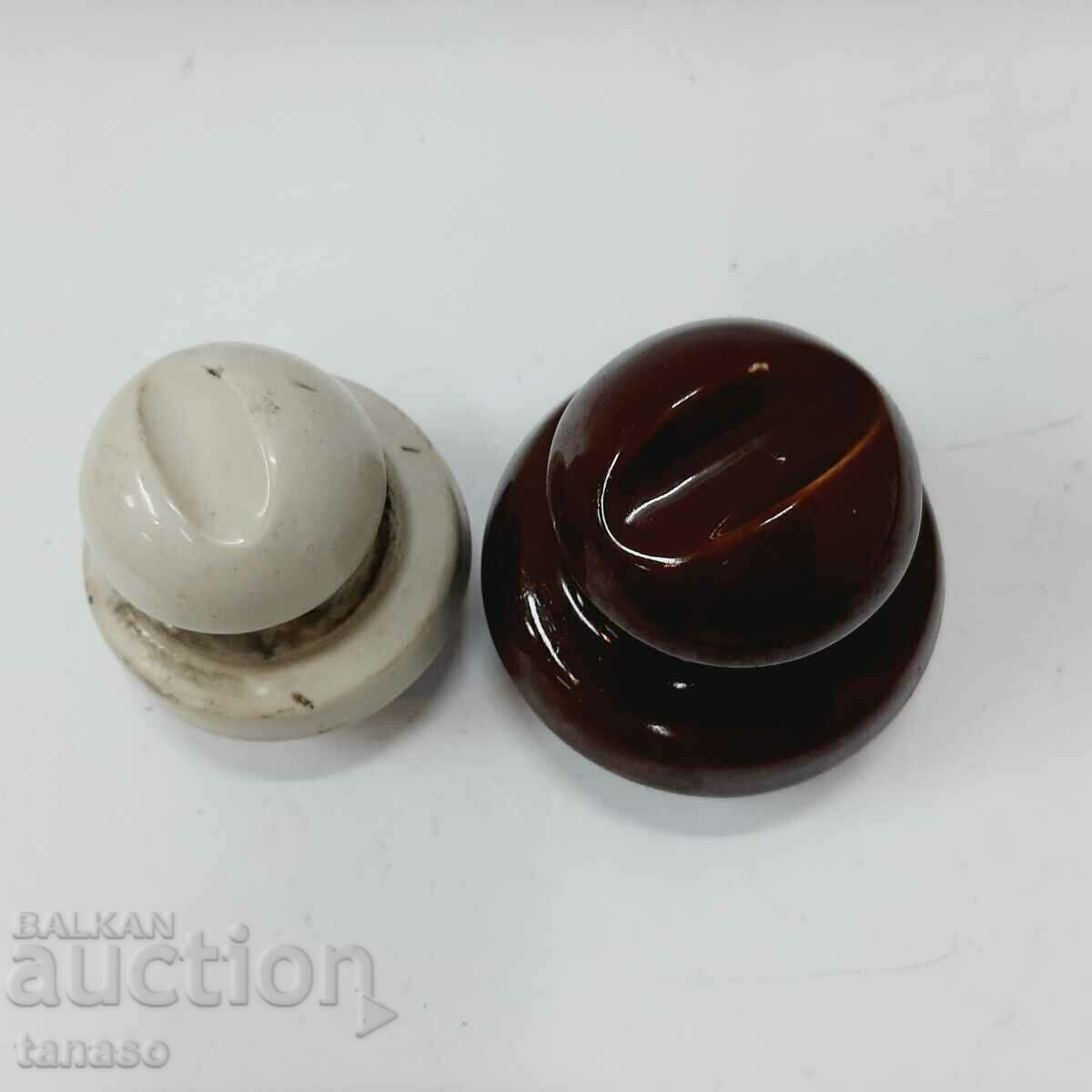 Old porcelain insulators(9.3) with price 20.00 BGN | € 10.23 Old porcelain insulators(9.3) with price 20.00 BGN | € 10.23