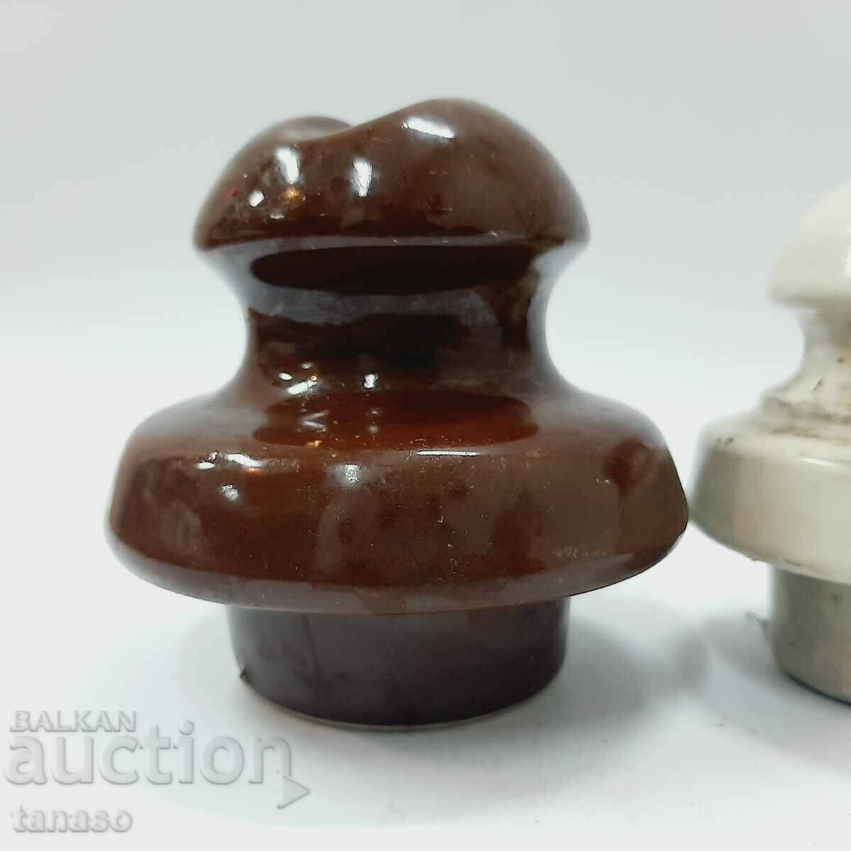 Old porcelain insulators(9.3) - 5