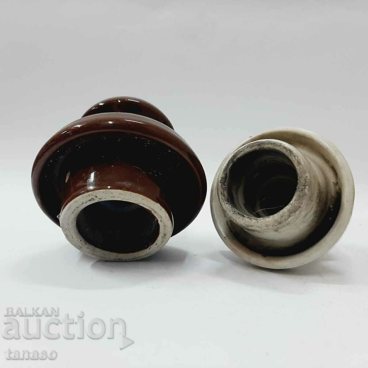 Old porcelain insulators(9.3) - 6