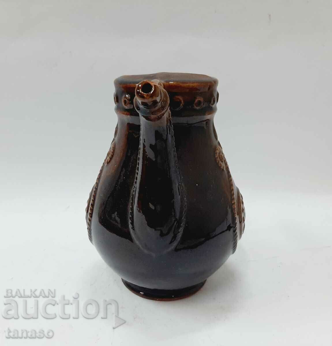 Old ceramic jug, decorated (13.5) with price € 11.00 | 21.51 BGN