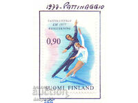 1977. Finlanda. Campionatele europene de patinaj artistic.