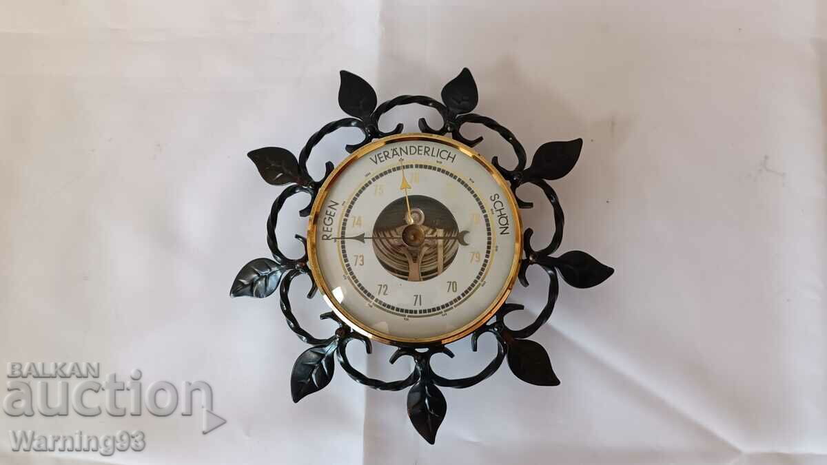 Old German barometer - 1970" year - Antique - 6 Old German barometer - 1970" year - Antique - 6