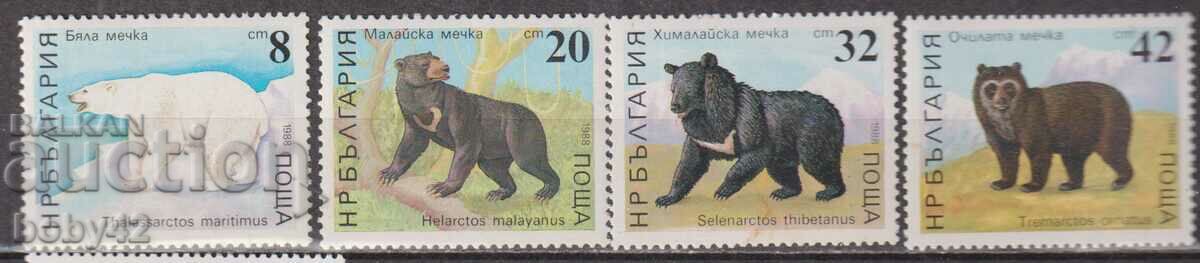 K 3726-3731 Bears, (incomplete)