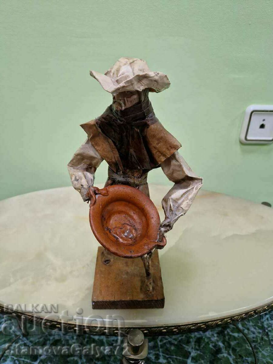 A wonderful antique Mexican Papier Mache figure with price € 39.37 | 77.00 BGN