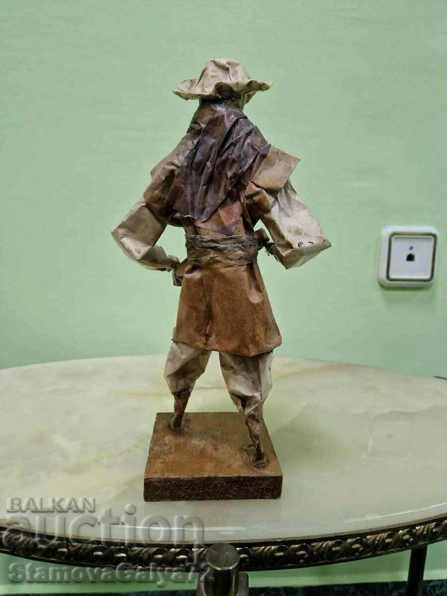 A wonderful antique Mexican Papier Mache figure - 6