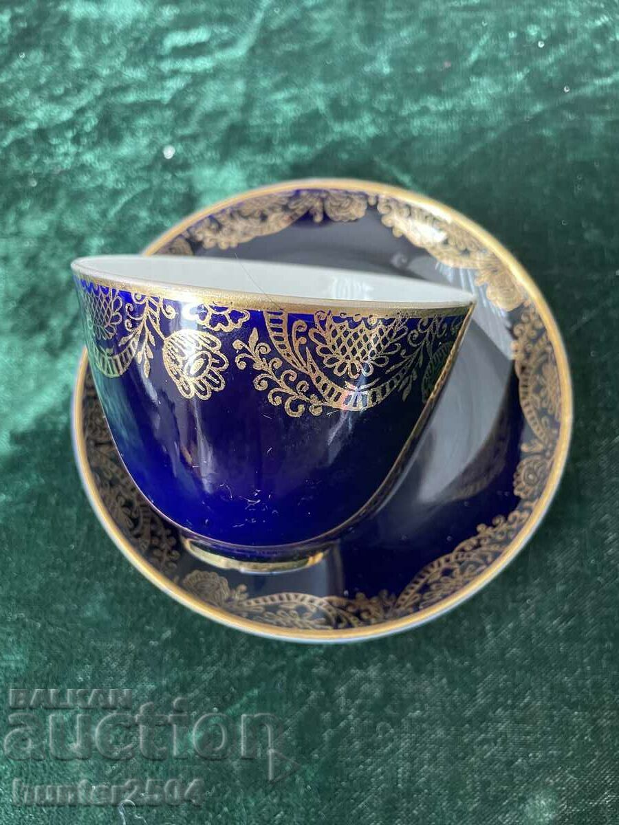 Auction Cup and saucer LFZ-USSR Auction Cup and saucer LFZ-USSR