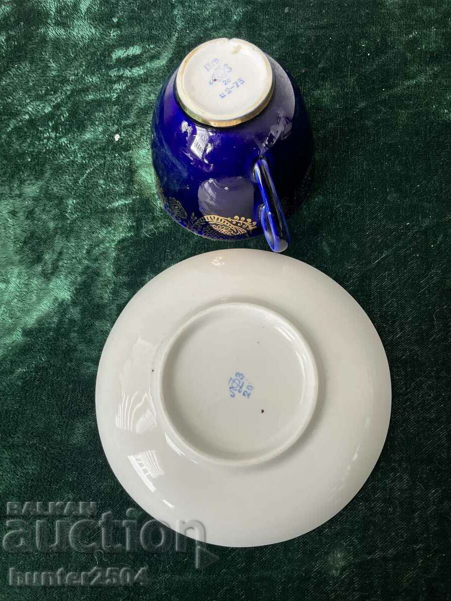 Delivery of Cup and saucer LFZ-USSR Delivery of Cup and saucer LFZ-USSR