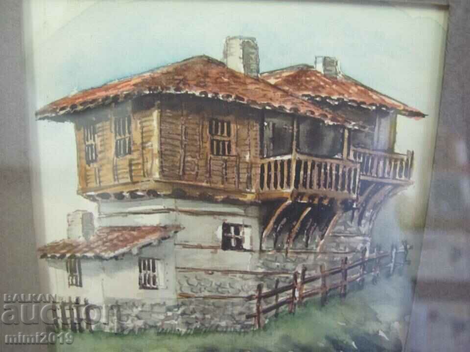 Auction Small Painting Watercolor unknown author Auction Small Painting Watercolor unknown author