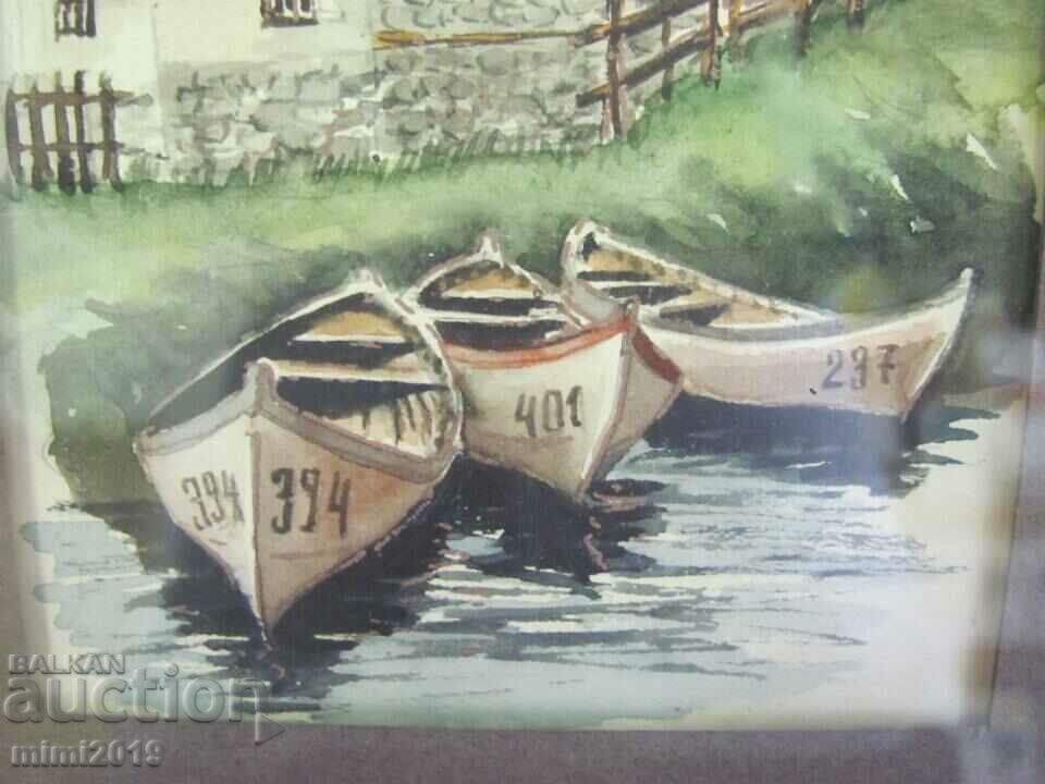 Delivery of Small Painting Watercolor unknown author Delivery of Small Painting Watercolor unknown author