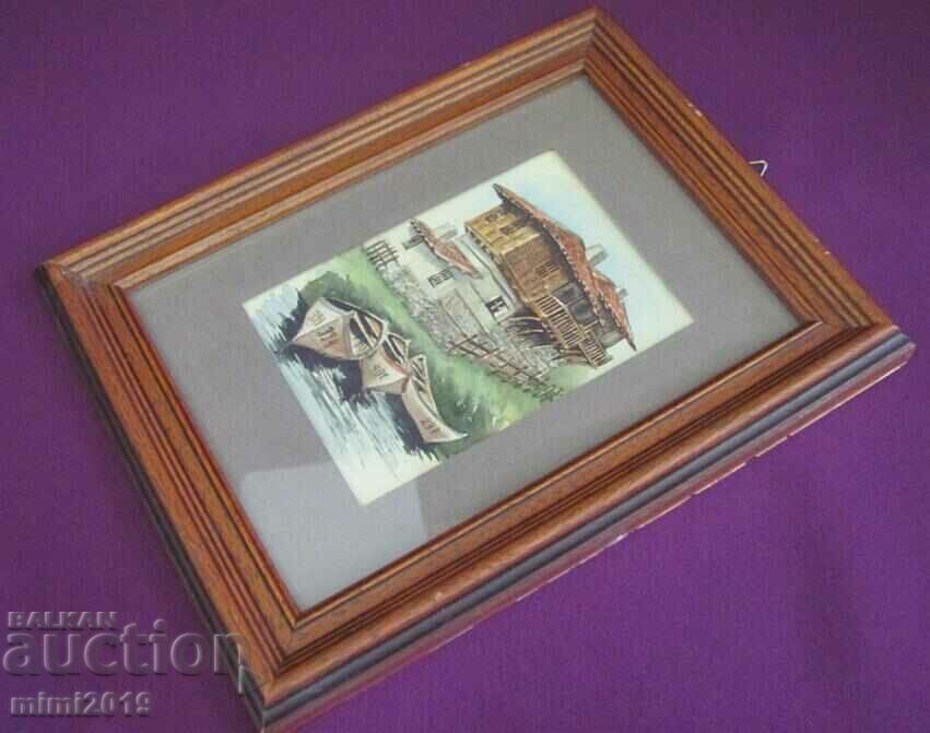 Small Painting Watercolor unknown author - 5 Small Painting Watercolor unknown author - 5