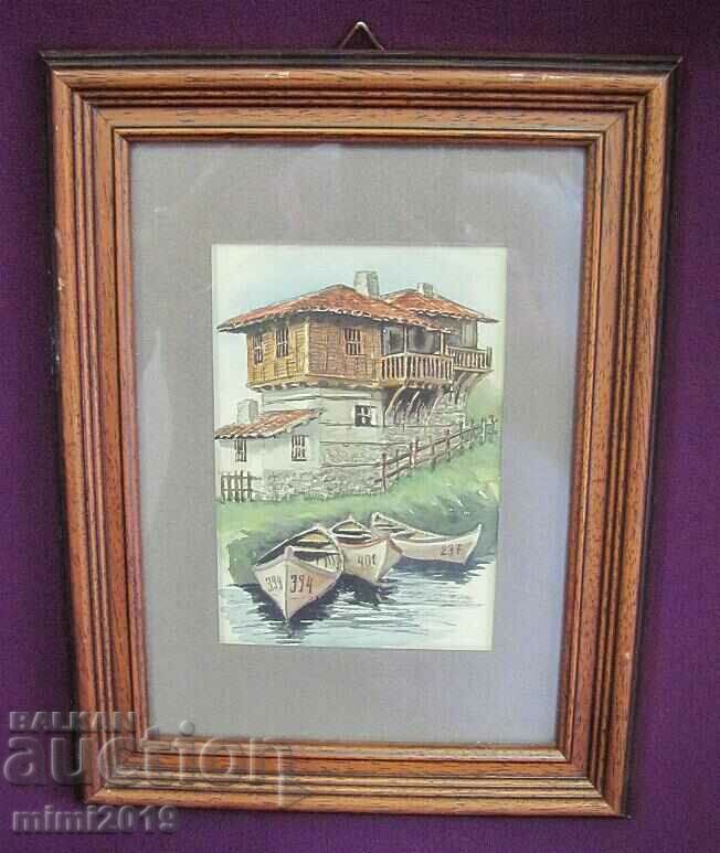 Small Painting Watercolor unknown author