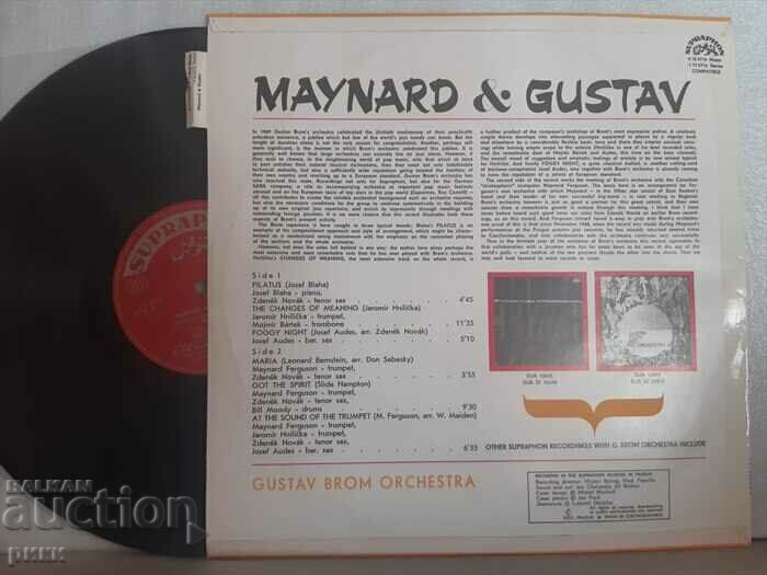 Maynard Ferguson, Gustav Brom Orchestra ‎– Maynard & Gustav with price 26.00 BGN | € 13.29