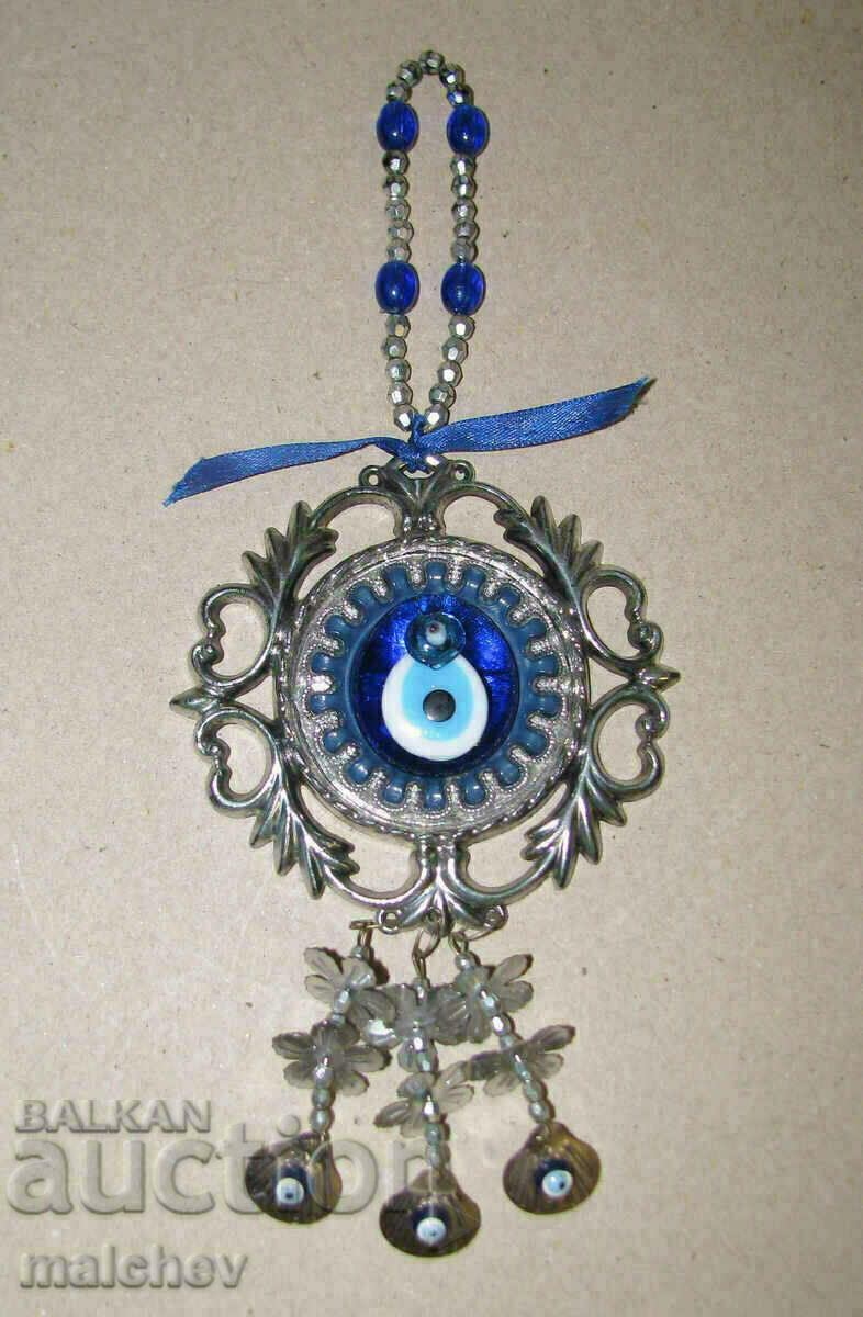 Wall ornament 24/10 cm glass eye against lessons preserved