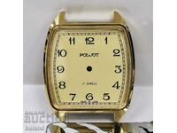 Carcasă placată cu aur pentru ceasul sovietic Poljot URSS