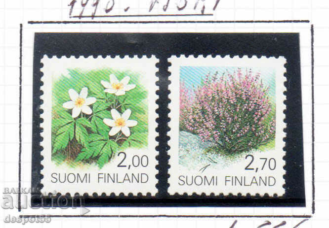 1990. Финландия. Растения.
