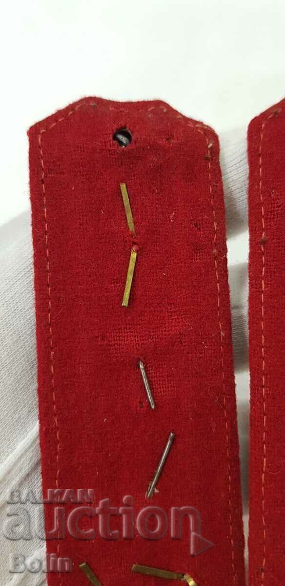 Редки царски пагони Военен Юрист Поручик - Борис III - 6
