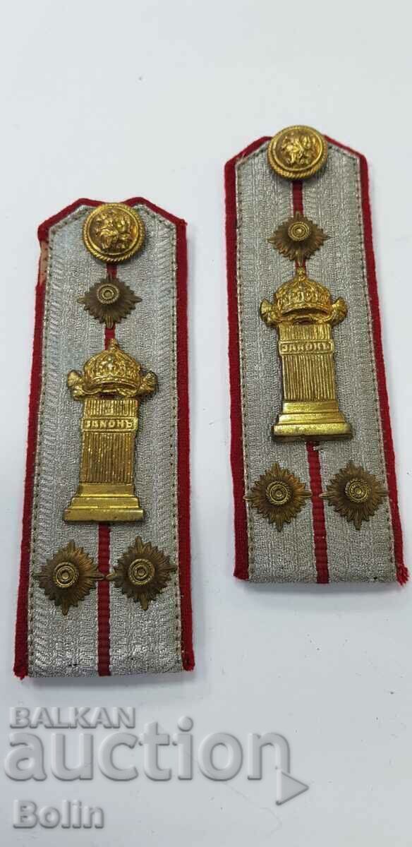 Редки царски пагони Военен Юрист Поручик - Борис III - 7