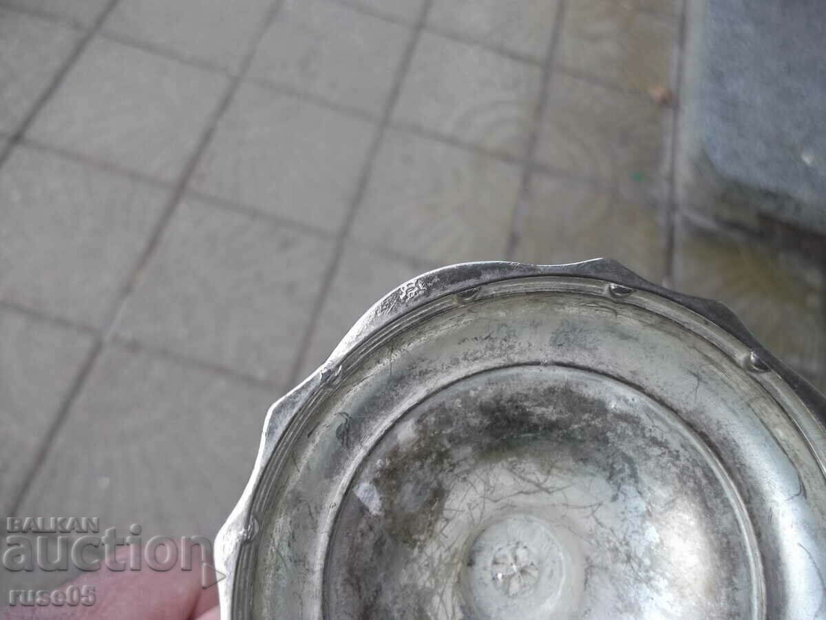 Sfeșnic pentru trei lumânări placat cu argint - 6