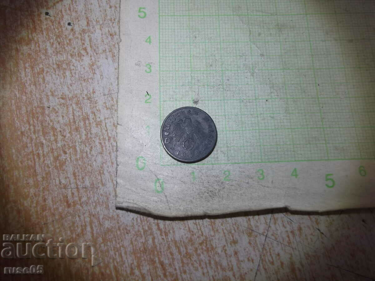 Coin "1 Reichspfennig 1944 A" with price 8.00 BGN | € 4.09