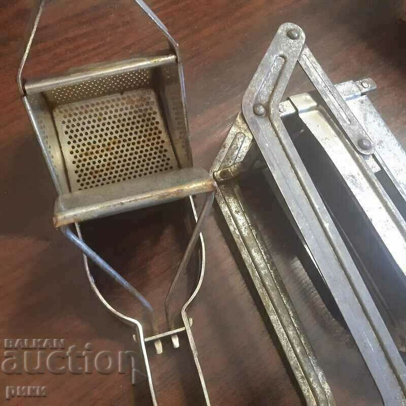 Auction  Vintage manual potato presses