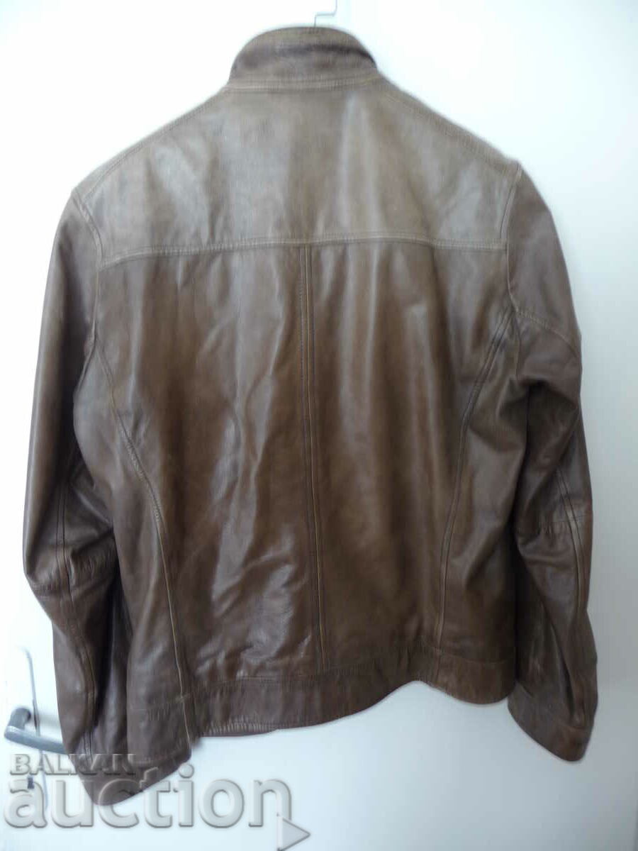 Auction  Boss Orange Hugo Boss leather jacket