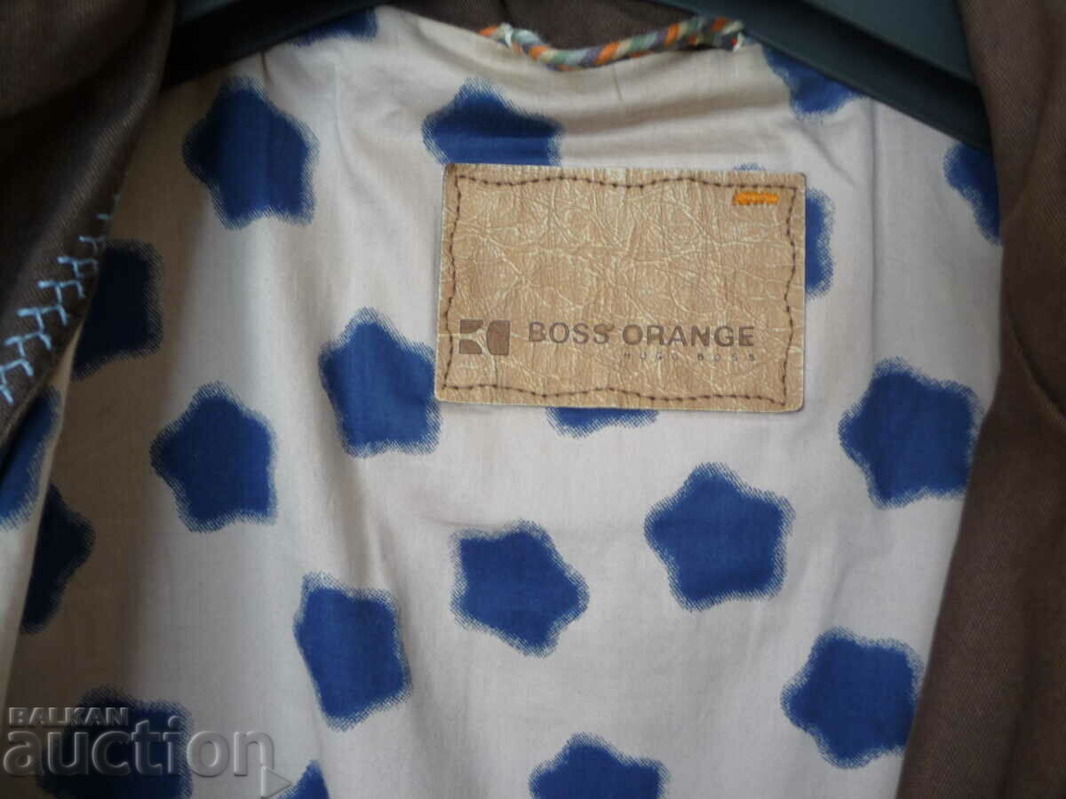 Delivery of Boss Orange Hugo Boss leather jacket