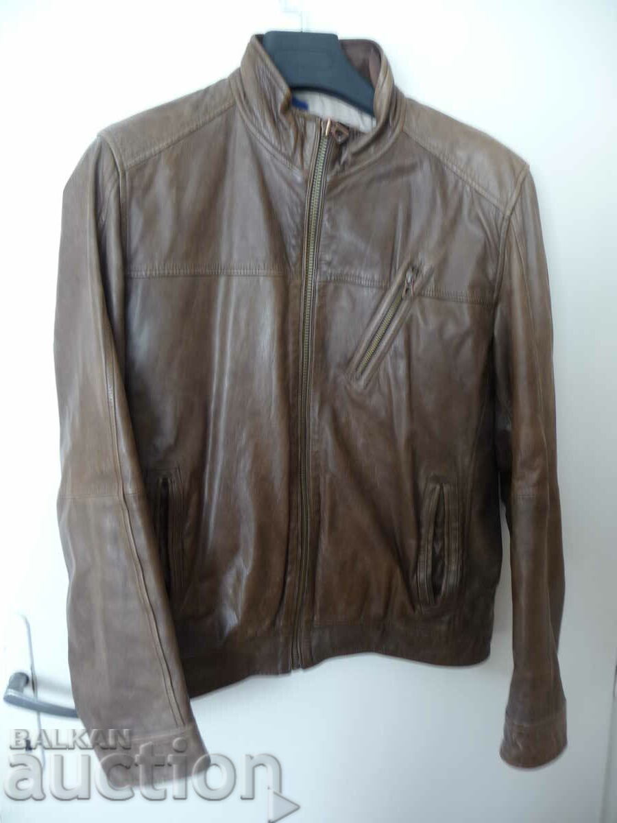 Boss Orange Hugo Boss leather jacket