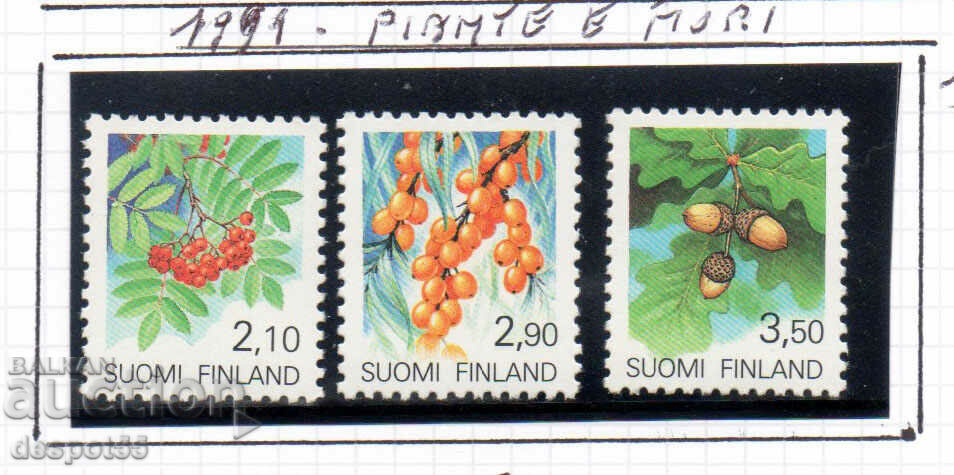 1991. Φινλανδία. Χλωρίδα - Φυτά.