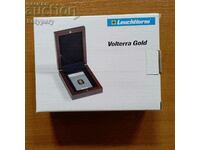 Volterra Gold box for gold bullion in blister, Leuchtturm