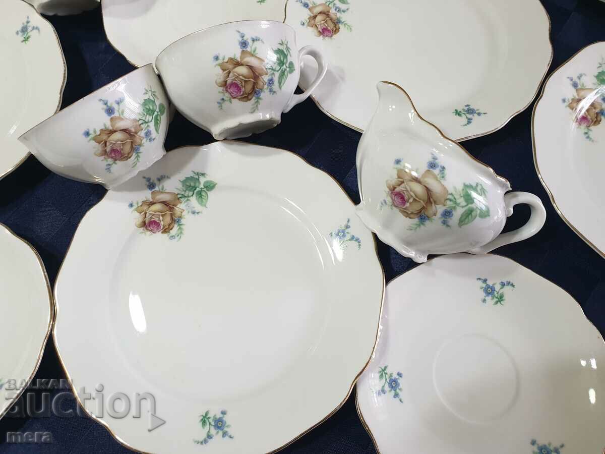 Δημοπρασία Σέρβις εκλεκτού καφέ από πορσελάνη - Haas & Czjzek Τσεχοσλοβακία Δημοπρασία Σέρβις εκλεκτού καφέ από πορσελάνη - Haas & Czjzek Τσεχοσλοβακία