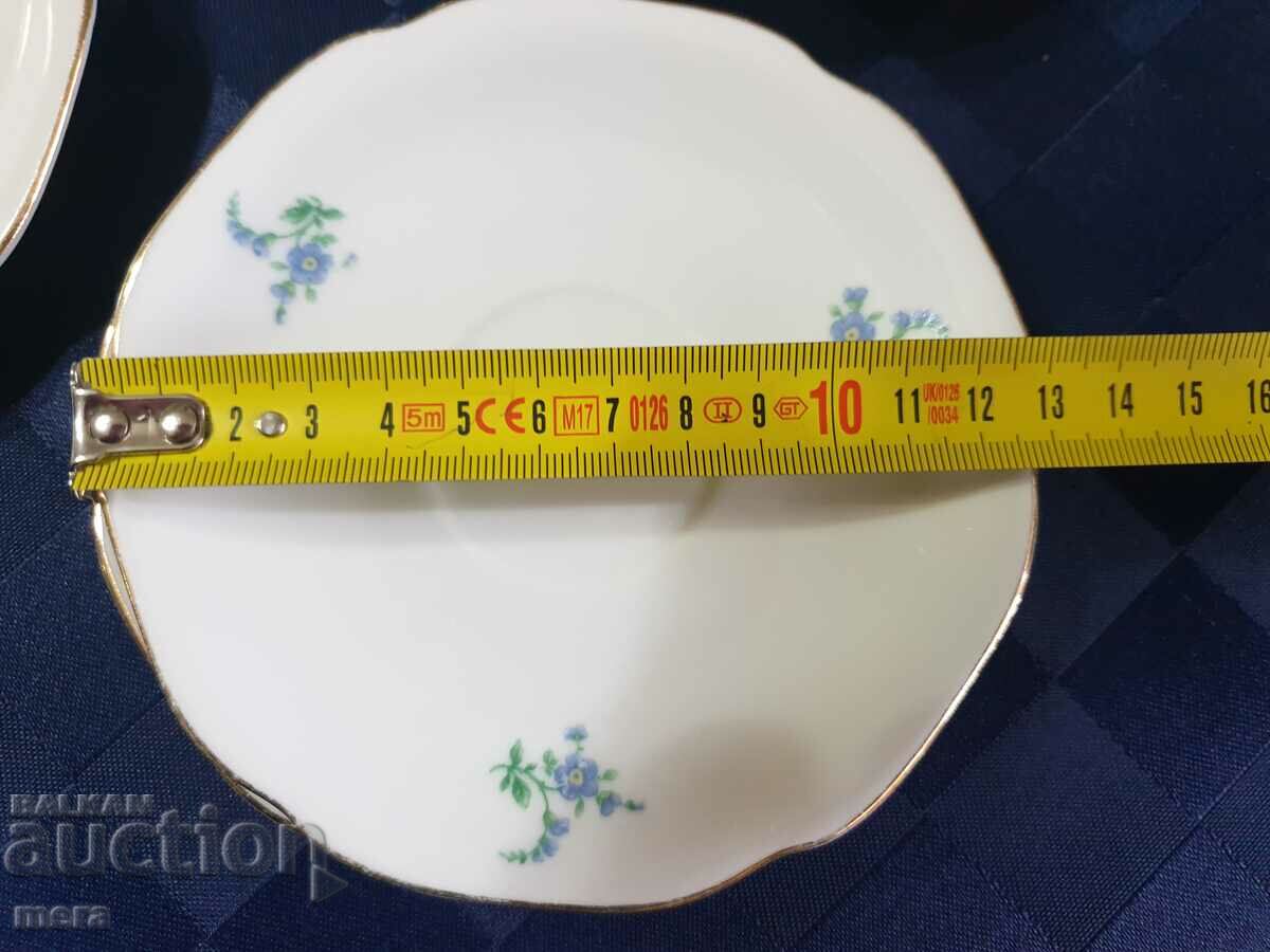 Σέρβις εκλεκτού καφέ από πορσελάνη - Haas & Czjzek Τσεχοσλοβακία - 6 Σέρβις εκλεκτού καφέ από πορσελάνη - Haas & Czjzek Τσεχοσλοβακία - 6