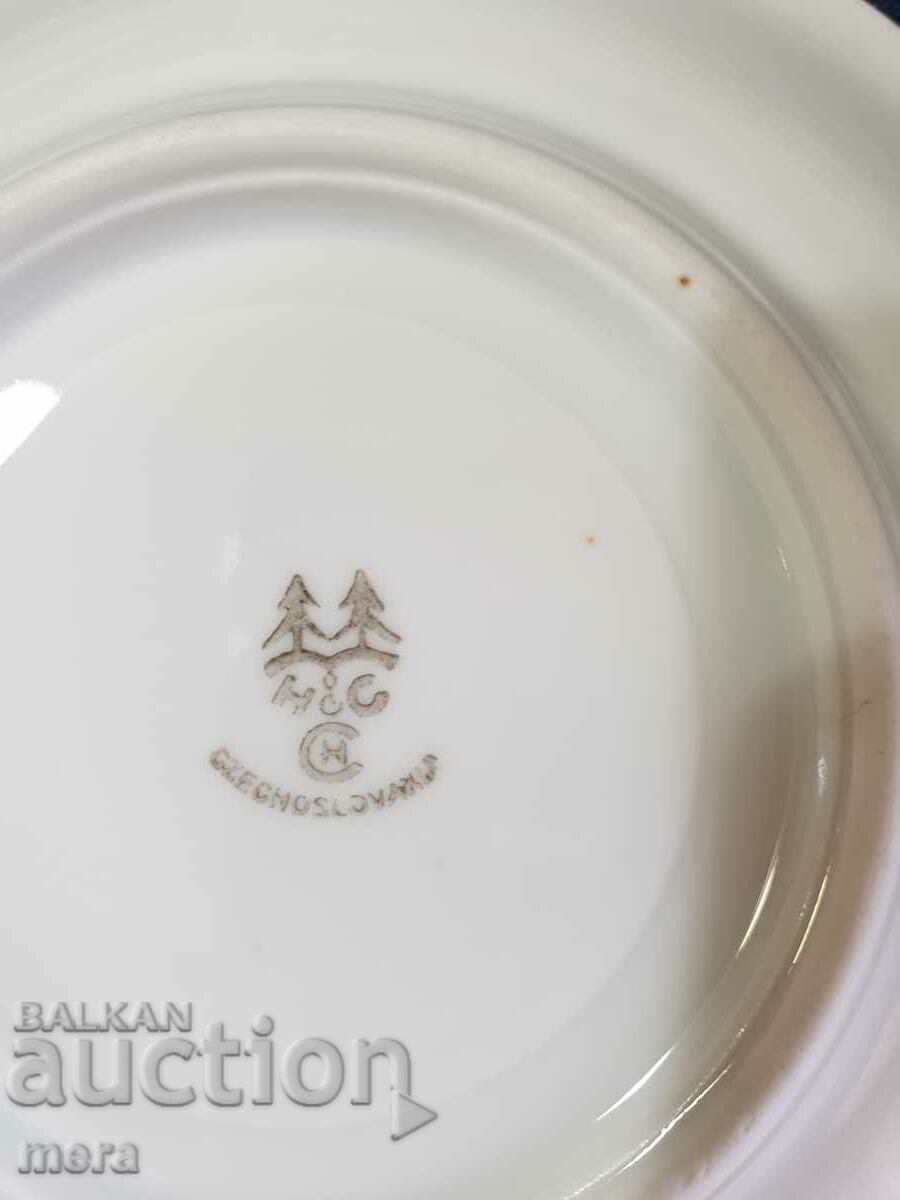 Σέρβις εκλεκτού καφέ από πορσελάνη - Haas & Czjzek Τσεχοσλοβακία - 7 Σέρβις εκλεκτού καφέ από πορσελάνη - Haas & Czjzek Τσεχοσλοβακία - 7