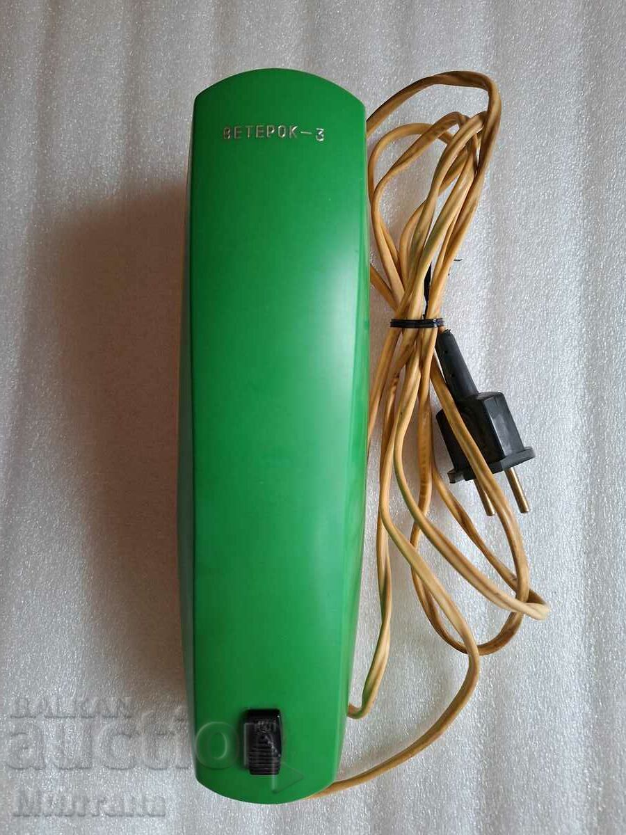 Electric brush Veterok - 3, USSR, social brush - 6 Electric brush Veterok - 3, USSR, social brush - 6