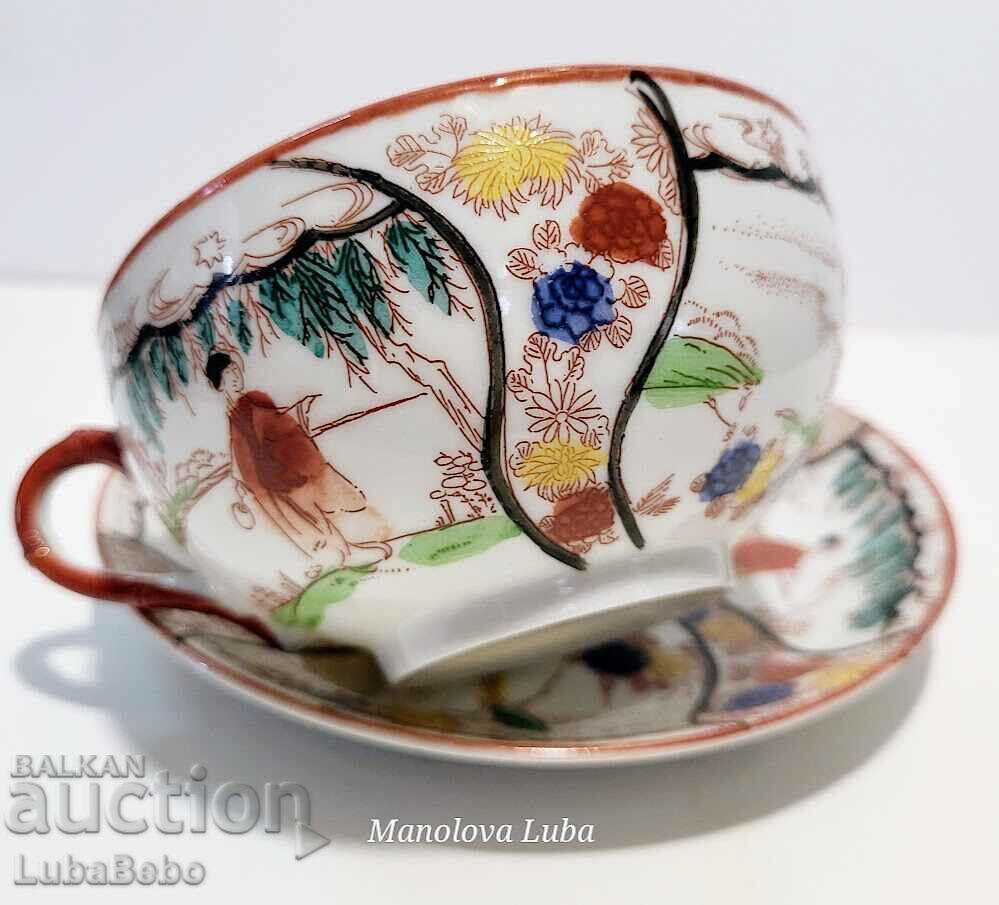 Παράδοση Σέρβις ιαπωνικής πορσελάνης. Παράδοση Σέρβις ιαπωνικής πορσελάνης.