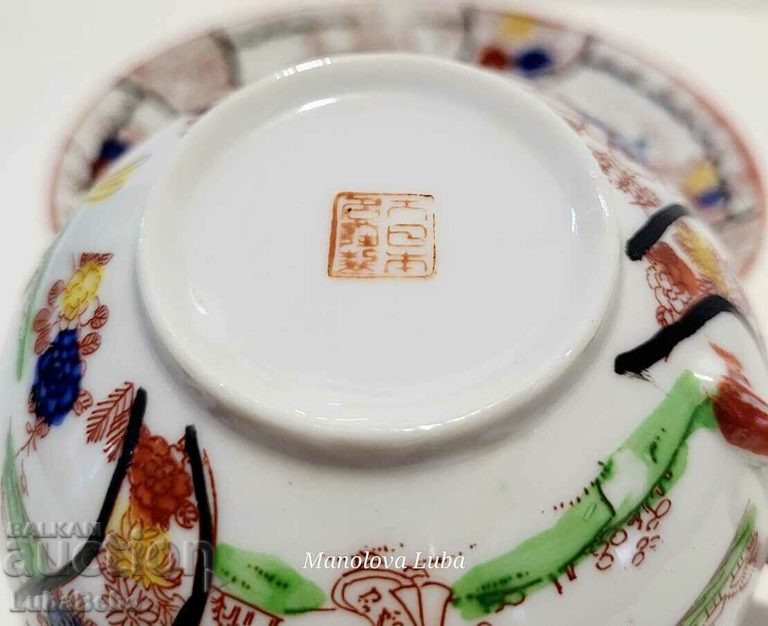 Σέρβις ιαπωνικής πορσελάνης. - 6 Σέρβις ιαπωνικής πορσελάνης. - 6