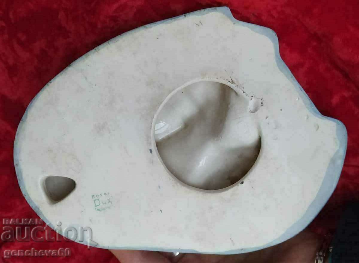 ROYAL DUX Sculptură în relief de epocă Madona cu copilul - 5