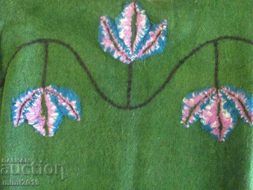 19th Century Wool Fukkan Cloth Pillow - 5 19th Century Wool Fukkan Cloth Pillow - 5