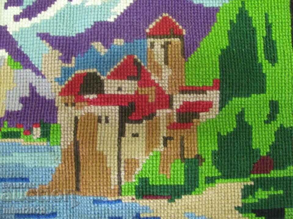 Delivery of 1938 Hand Stitched Tapestry Delivery of 1938 Hand Stitched Tapestry